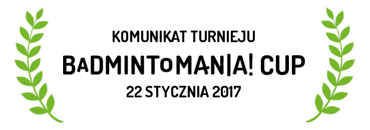 Badmintomania! Cup to seria turniejów badmintona w Warszawie dla dorosłych i dzieci