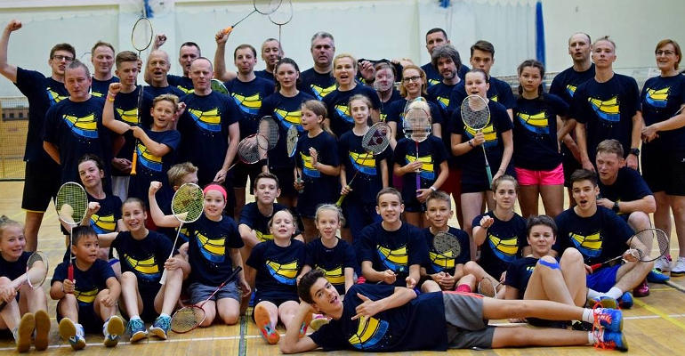 Obóz badmintona na Warmii - Orneta 2017