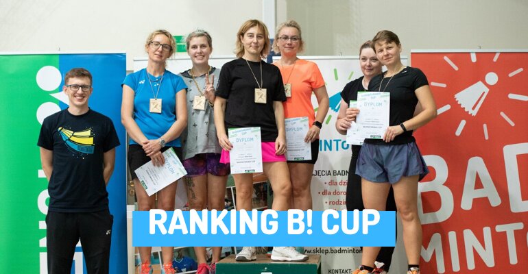 Ranking turniejów badmintona w Warszawie dla dorosłych i dzieci - Badmintomania! Cup