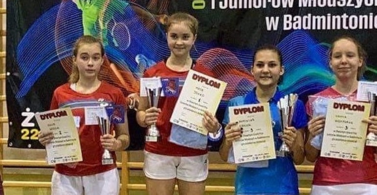 Hania medalistką Grand Prix Polski w badmintonie