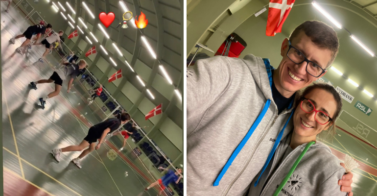 Kolejne treningi badmintona od Duńczyków