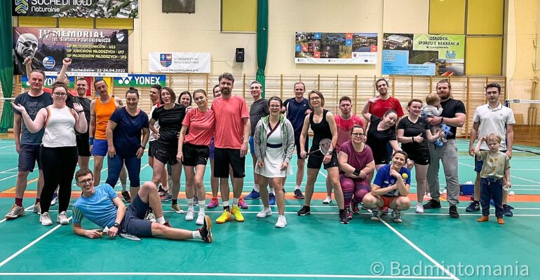 Majówkowy obóz badmintona dla dorosłych w Suchedniowie!