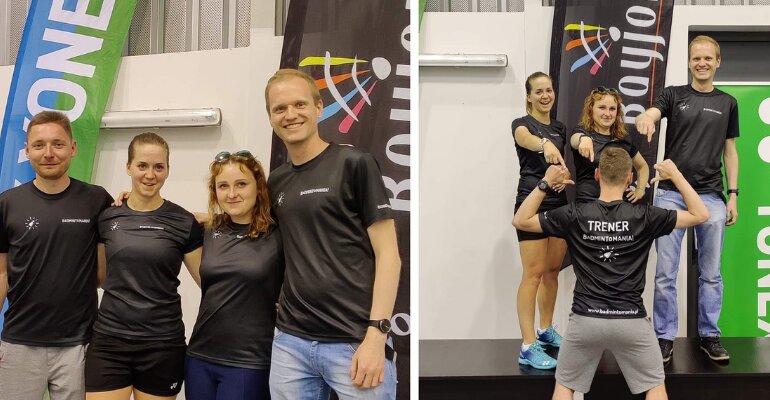 Trenerzy badmintona na Mistrzostwach Polski Serniorów 2022