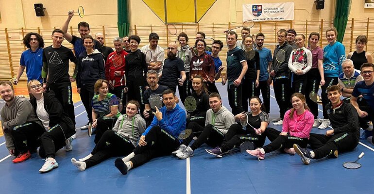 Obóz badmintona dla dorosłych w Suchedniowie 2023!
