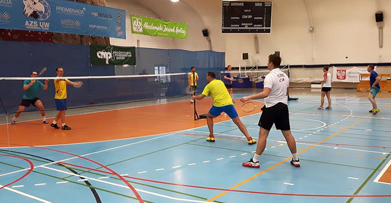 Treningi badmintona na Banaca 2a