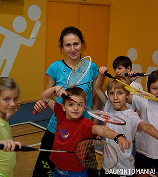 Zajęcia grupowe badmintona dla szkół i przedszkoli